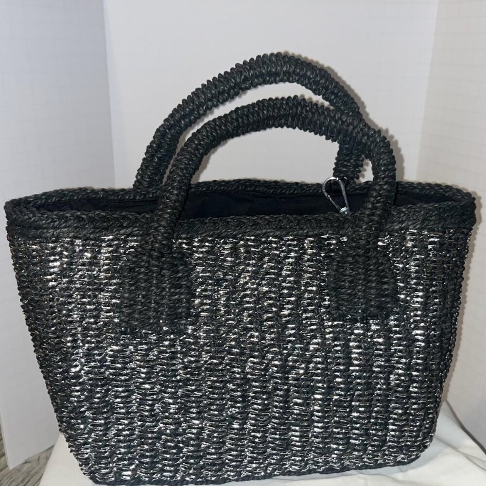 Zara Woven Tote Bag